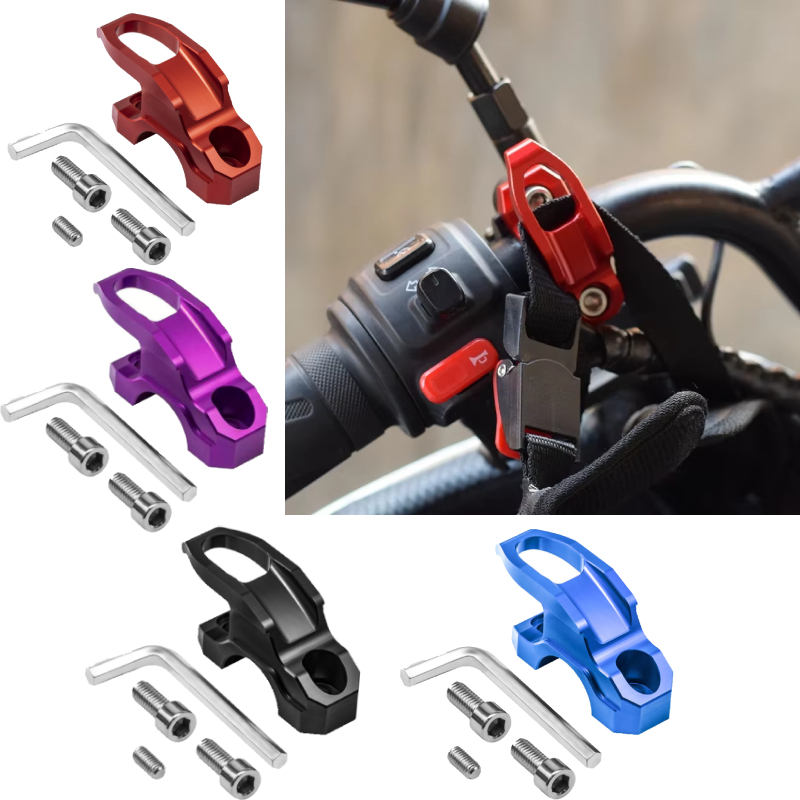 Motorcycle Gear Wall Mount - ที่แขวนกระเป๋าสำหรับมอเตอร์ไซค์และสกู๊ตเตอร์ อเนกประสงค์ 1 ชิ้น ตะขอแขวนแฮนด์มอเตอร์ไซค์ ตะขอแขวนสัมภาระและหมวกกันน็อคอเนกประสงค์
