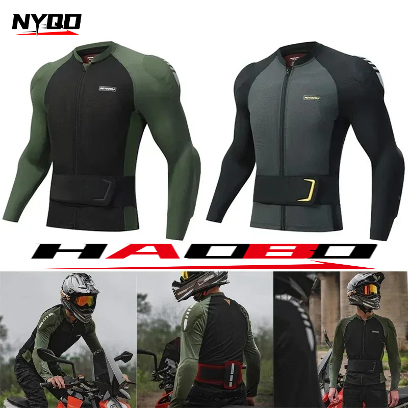 Motorcycle Gear Wall Mount - รถจักรยานยนต์ระบายอากาศเกราะนุ่มแจ็คเก็ต Moto วิบากขี่อุปกรณ์ป้องกันหน้าอกไหล่ป้องกันการรับรอง CE