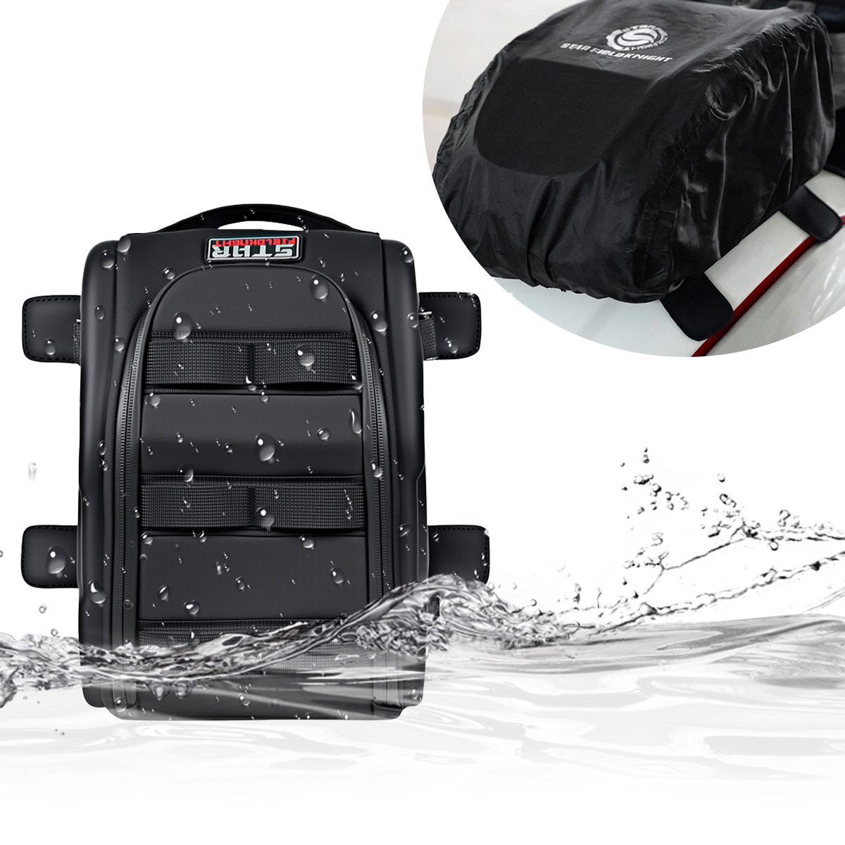 กระเป๋ามอเตอร์ไซค์อเนกประสงค์  - Motorcycle Gear Garage Storage บทวิจารณ์และราคา