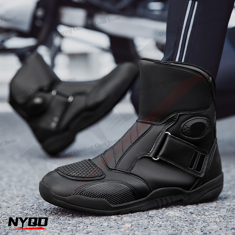 รองเท้าบู๊ทขี่มอเตอร์ไซค์ รองเ - Motorcycle Gear For Plus Size Women บทวิจารณ์และราคา