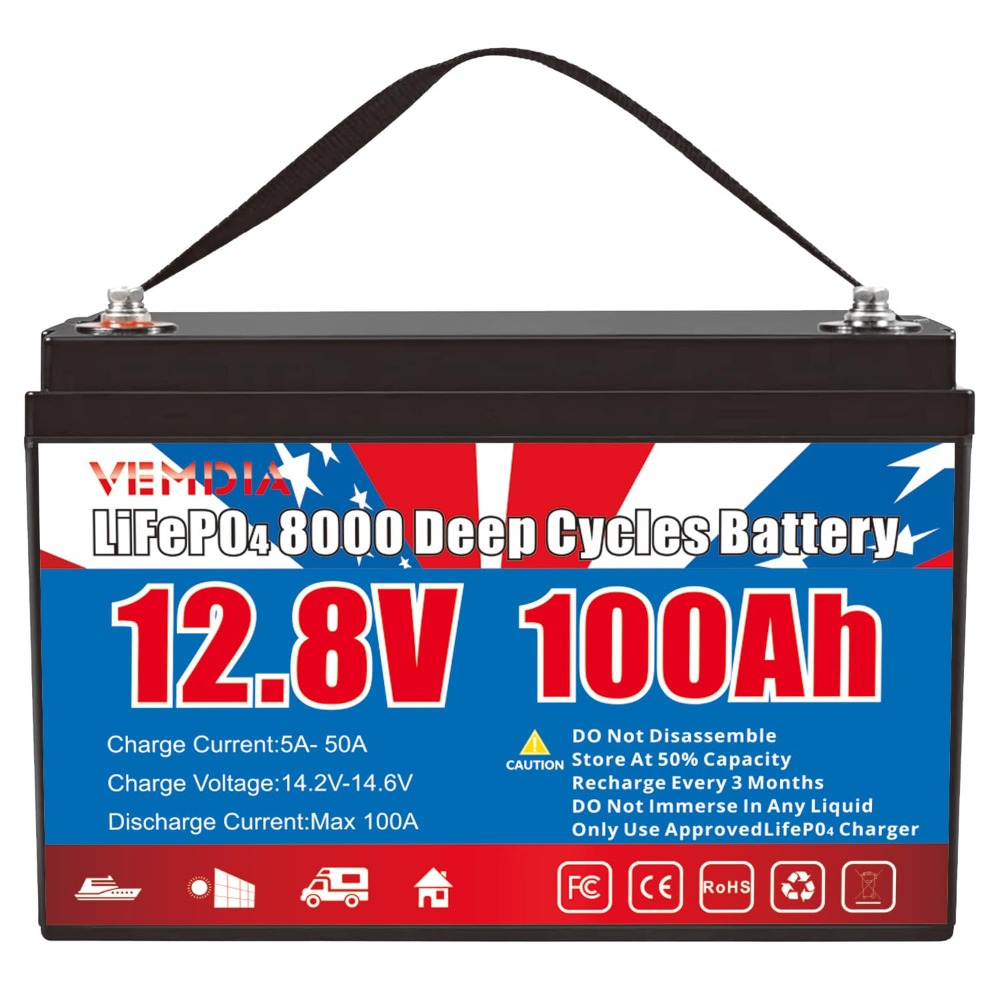 แบตเตอรี่ LiFePO4 12.8V 100Ah  - Motorcycle Gear Cycle บทวิจารณ์และราคา