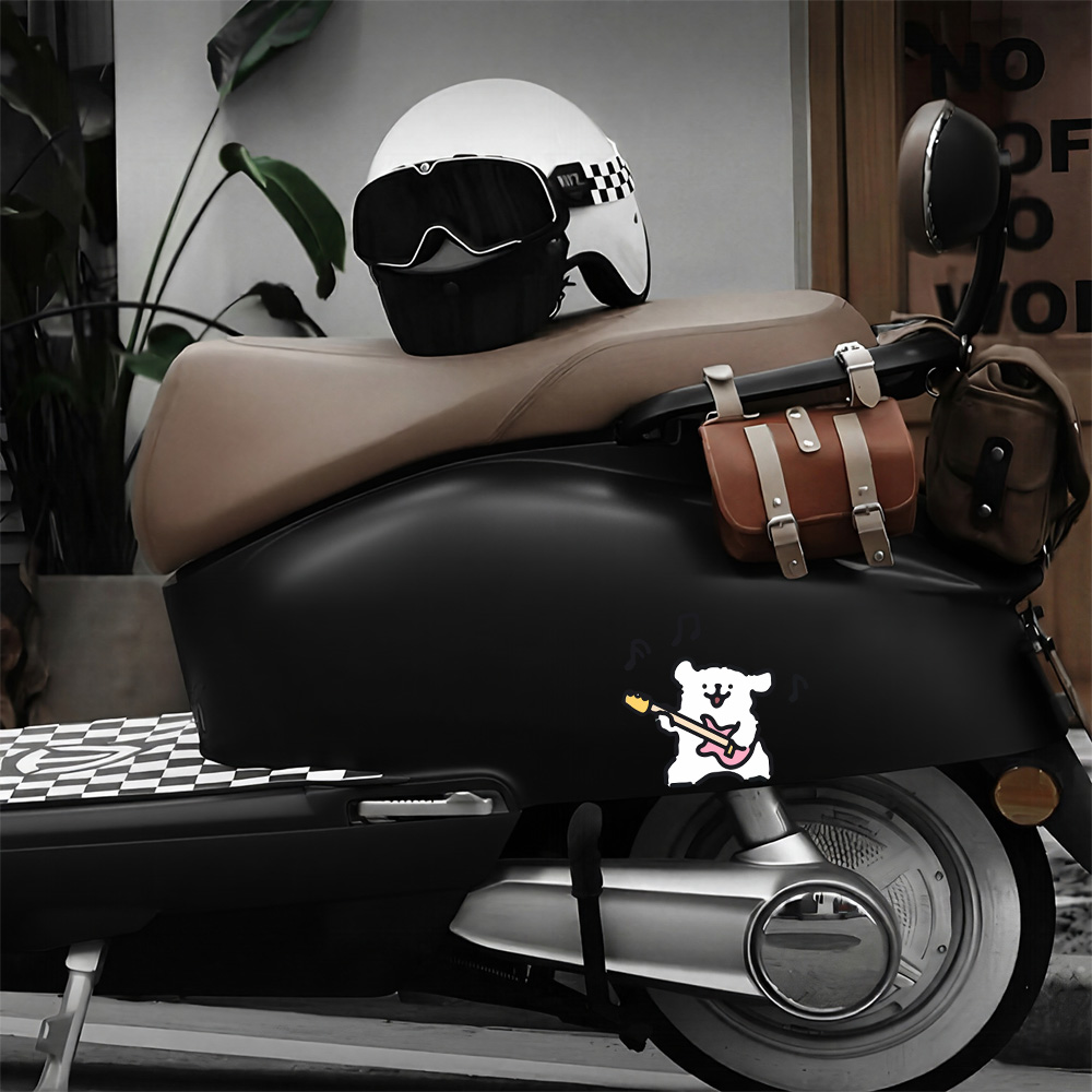 สติกเกอร์ติดกระจกรถยนต์ลายสุนั - Motorcycle Gear For Dogs บทวิจารณ์และราคา
