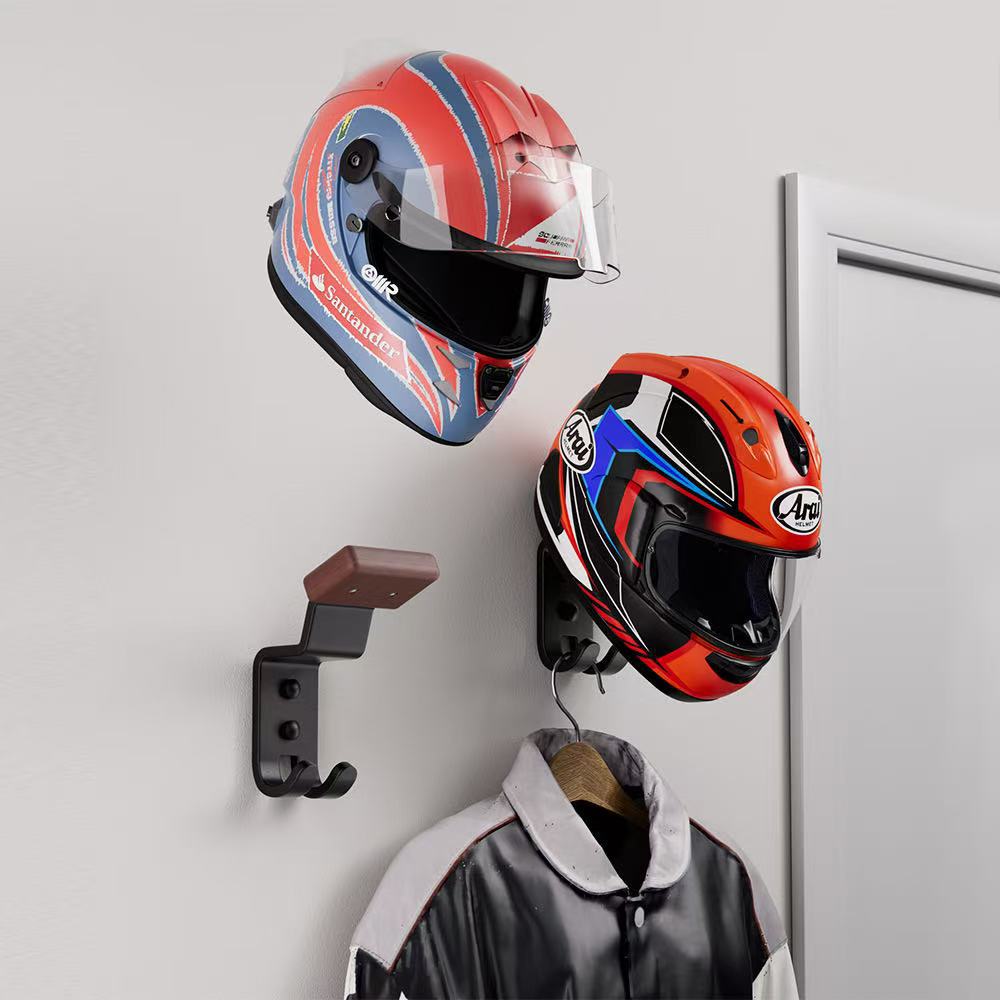 ที่แขวนหมวกกันน็อคอเนกประสงค์แ - Motorcycle Gear Garage Storage บทวิจารณ์และราคา