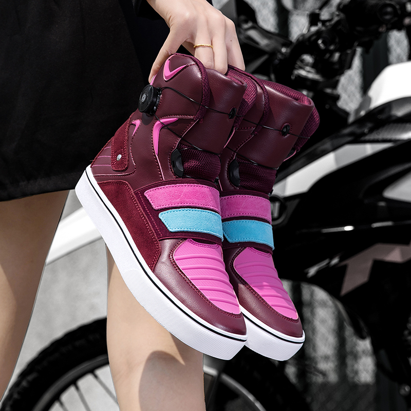 รองเท้าบู๊ตรถจักรยานยนต์สตรีBr - Motorcycle Gear For Plus Size Women บทวิจารณ์และราคา
