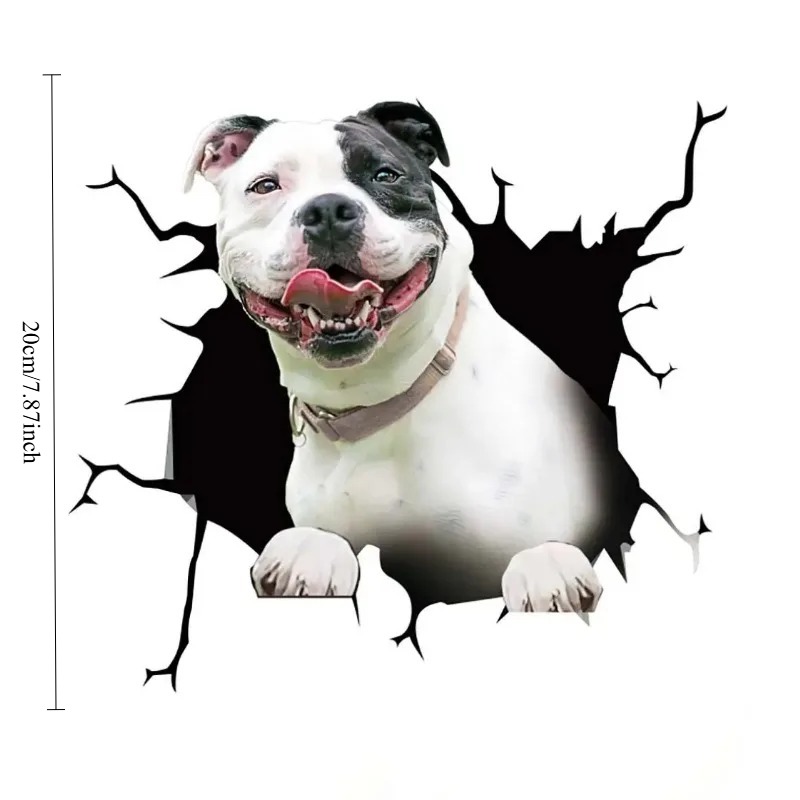 1 ชิ้น สติกเกอร์สุนัขเฟรนช์บูล - Motorcycle Gear For Dogs บทวิจารณ์และราคา