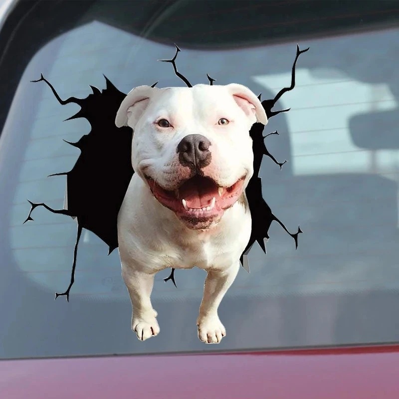 1 ชิ้น สติกเกอร์สุนัขเฟรนช์บูล - Motorcycle Gear For Dogs บทวิจารณ์และราคา