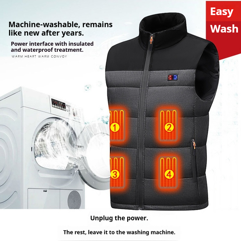 เสื้อกั๊กอุ่นไฟฟ้าแบบชาร์จได้ส - Motorcycle Gear Zone บทวิจารณ์และราคา