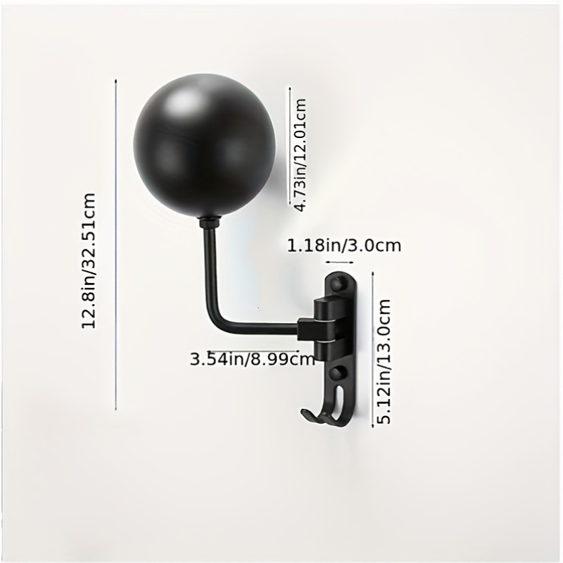 180 °   ที่แขวนหมวกกันน็อคมอเต - Motorcycle Gear Garage Storage บทวิจารณ์และราคา